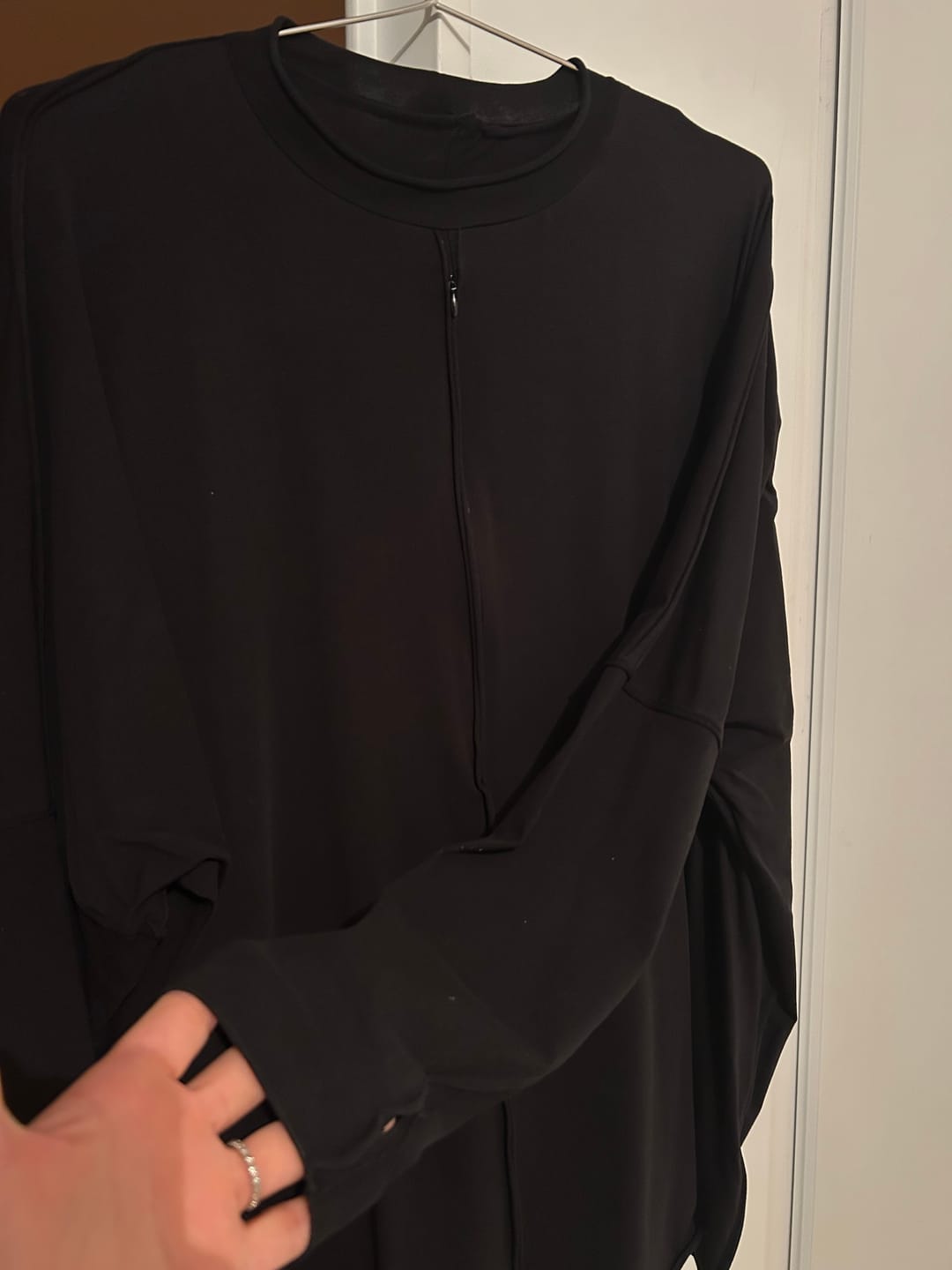 Customer photo review of Top oversize effet seconde peau option mitaine « LE DAILY SKIN » - DAILY DRESS