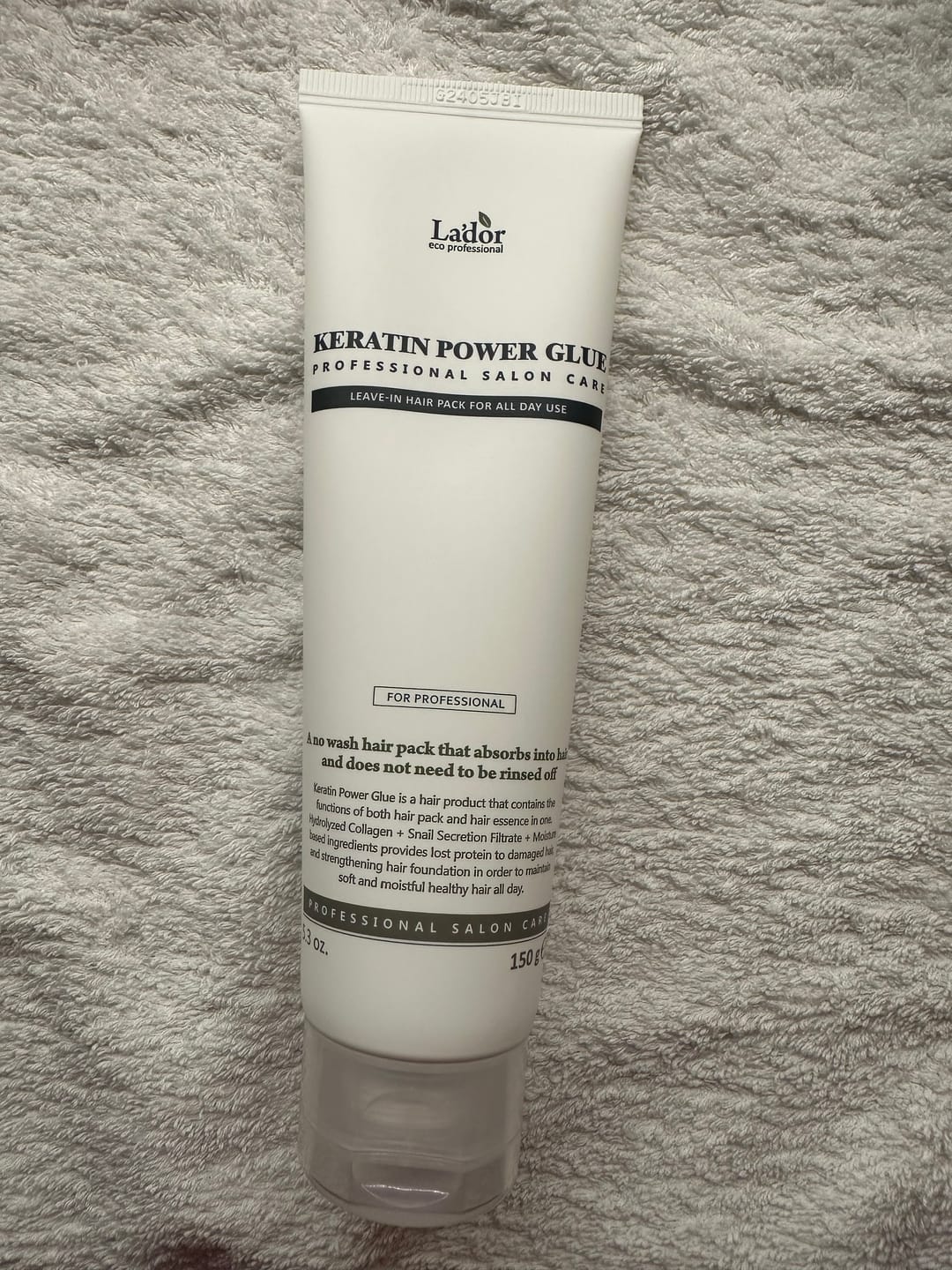 Customer photo review of LADOR Keratin Power Glue 150ml