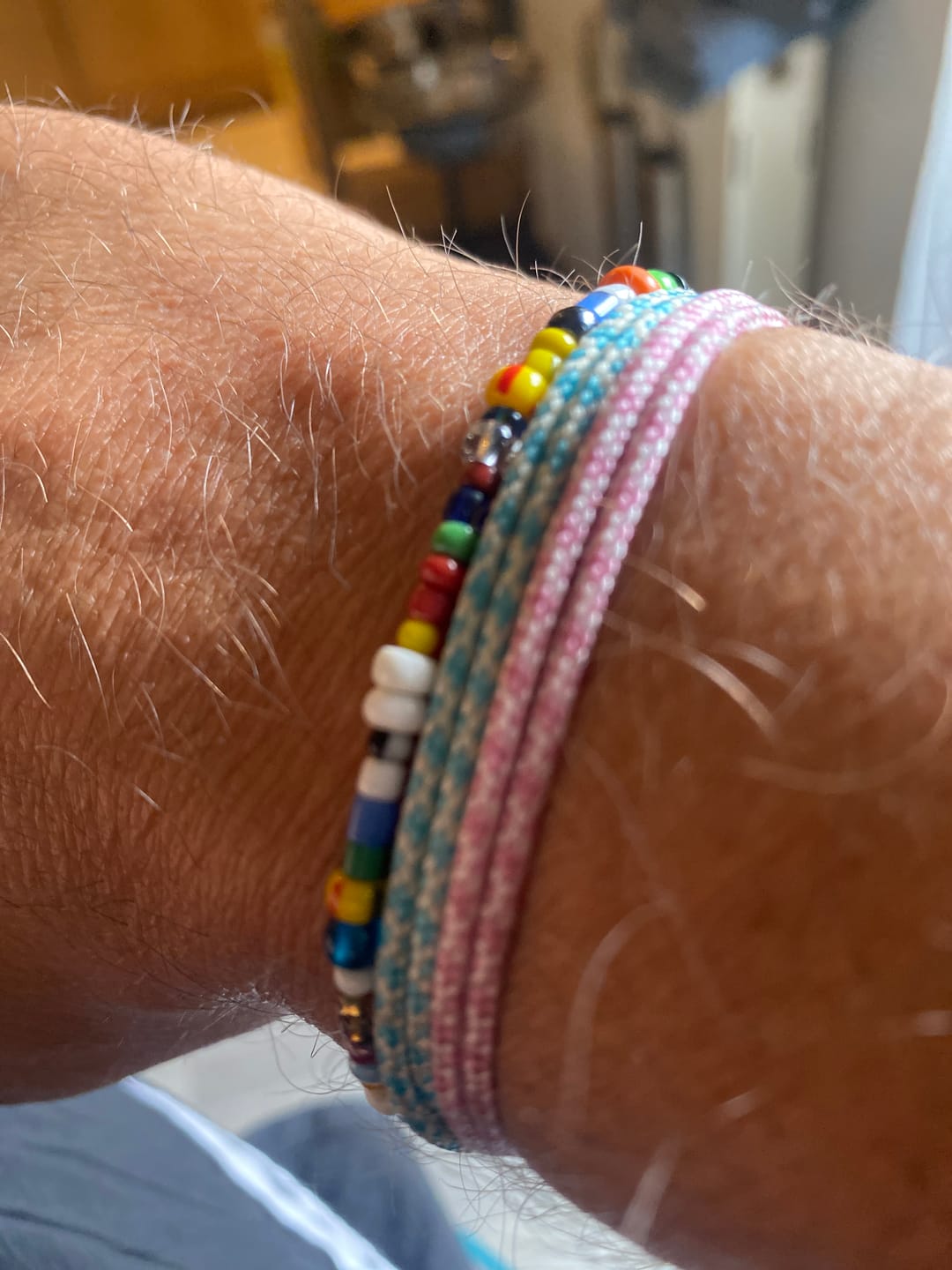 Customer photo review of KOMIMAR SURFER Armbänder dezent 2mm Ø