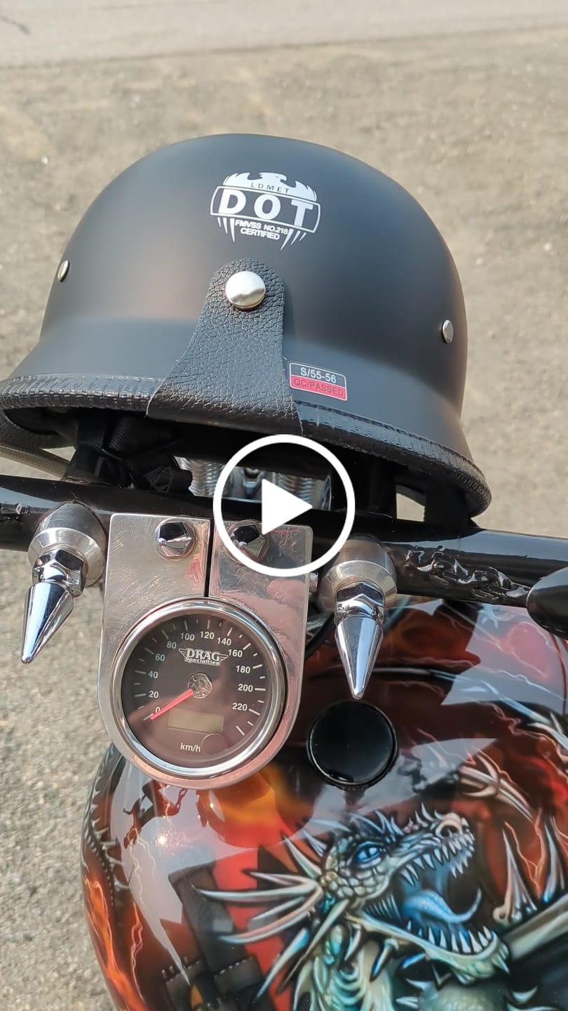 Customer video review of Lightweight Mayan DOT Germanator Helmet / Matte Black