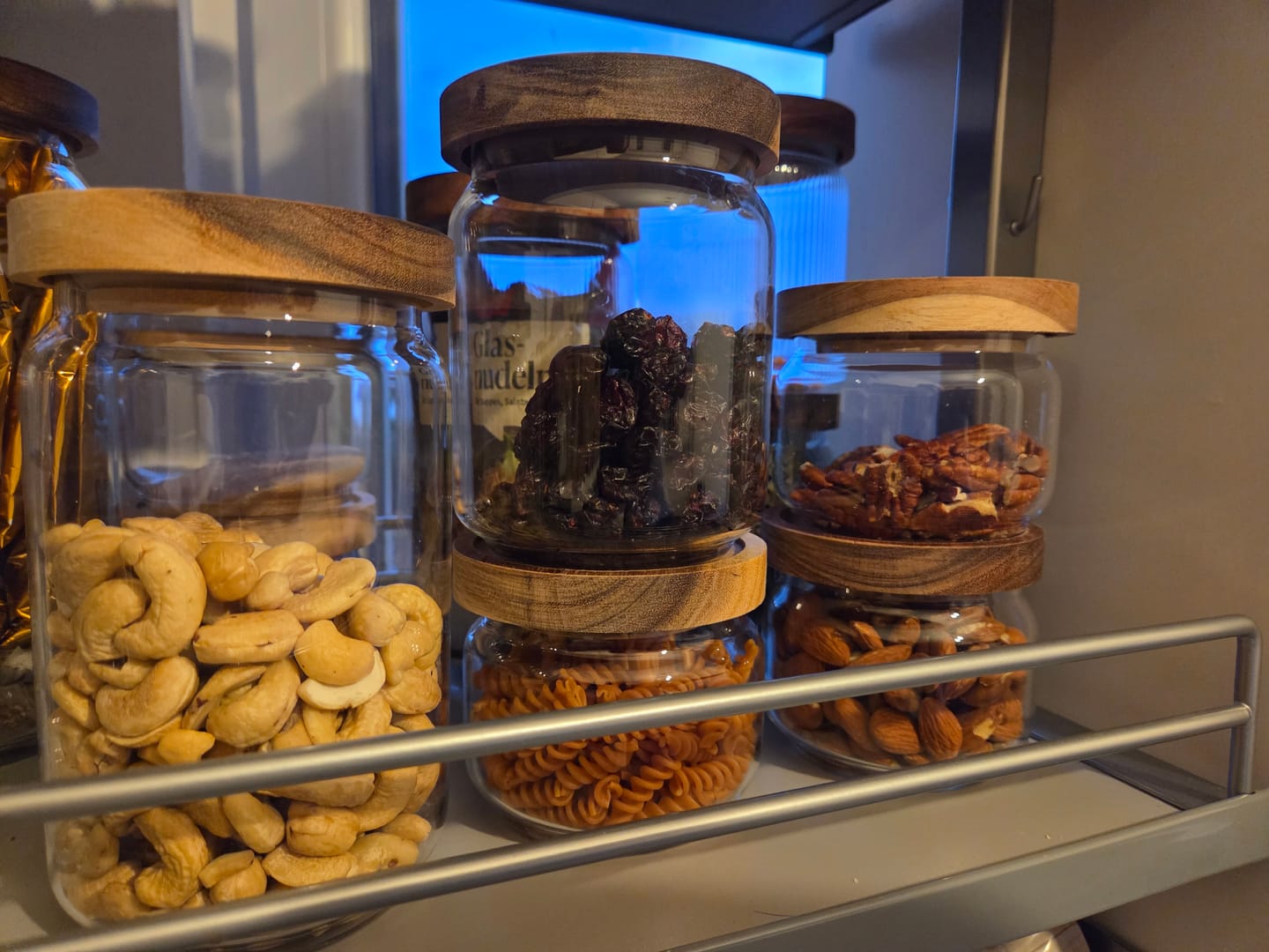 Customer photo review of Vorratsgläser mit Holzdeckel