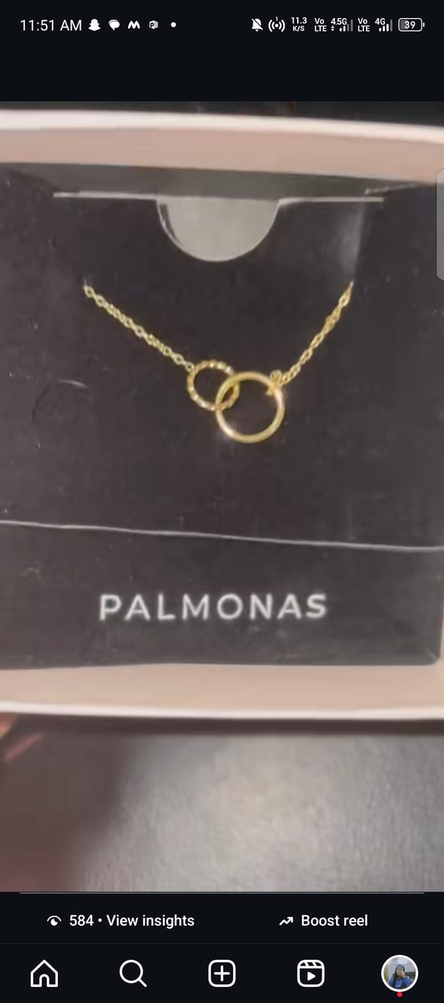 Customer photo review of Double Rings Bracelet