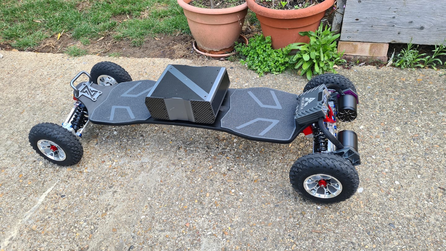 Customer photo review of Acedeck® Nyx Z3 Off-road Electric Skateboard