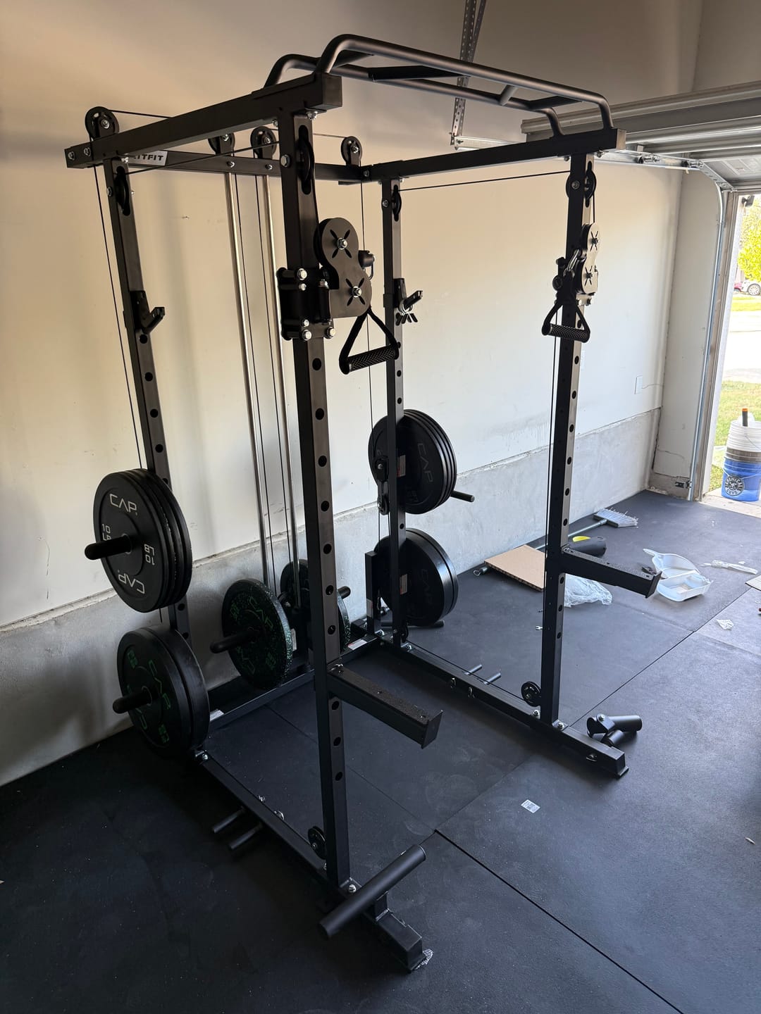 Customer photo review of RitFit PPC03 1000lbs Power Cage with Smooth Cable System