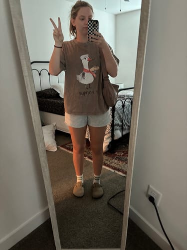 Customer photo review of French Goose Unisex Tee