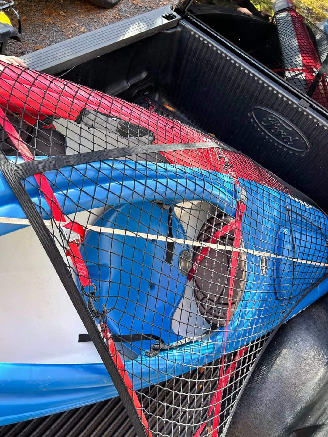 Customer photo review of LockeDown™ Elastic Cargo Net