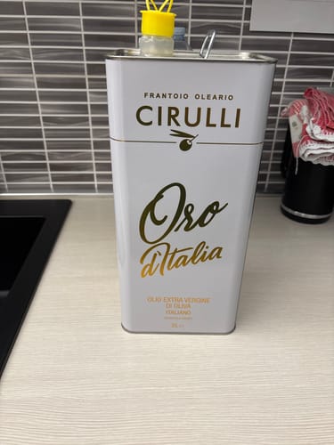 Customer photo review of 1 lattina di olio extravergine di oliva • 5 Litri