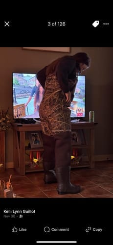 Customer photo review of MarshWarrior Chest Waders Men's Waterfowl Hunting 200 Gram 3M Thinsulate Neoprene Waders
