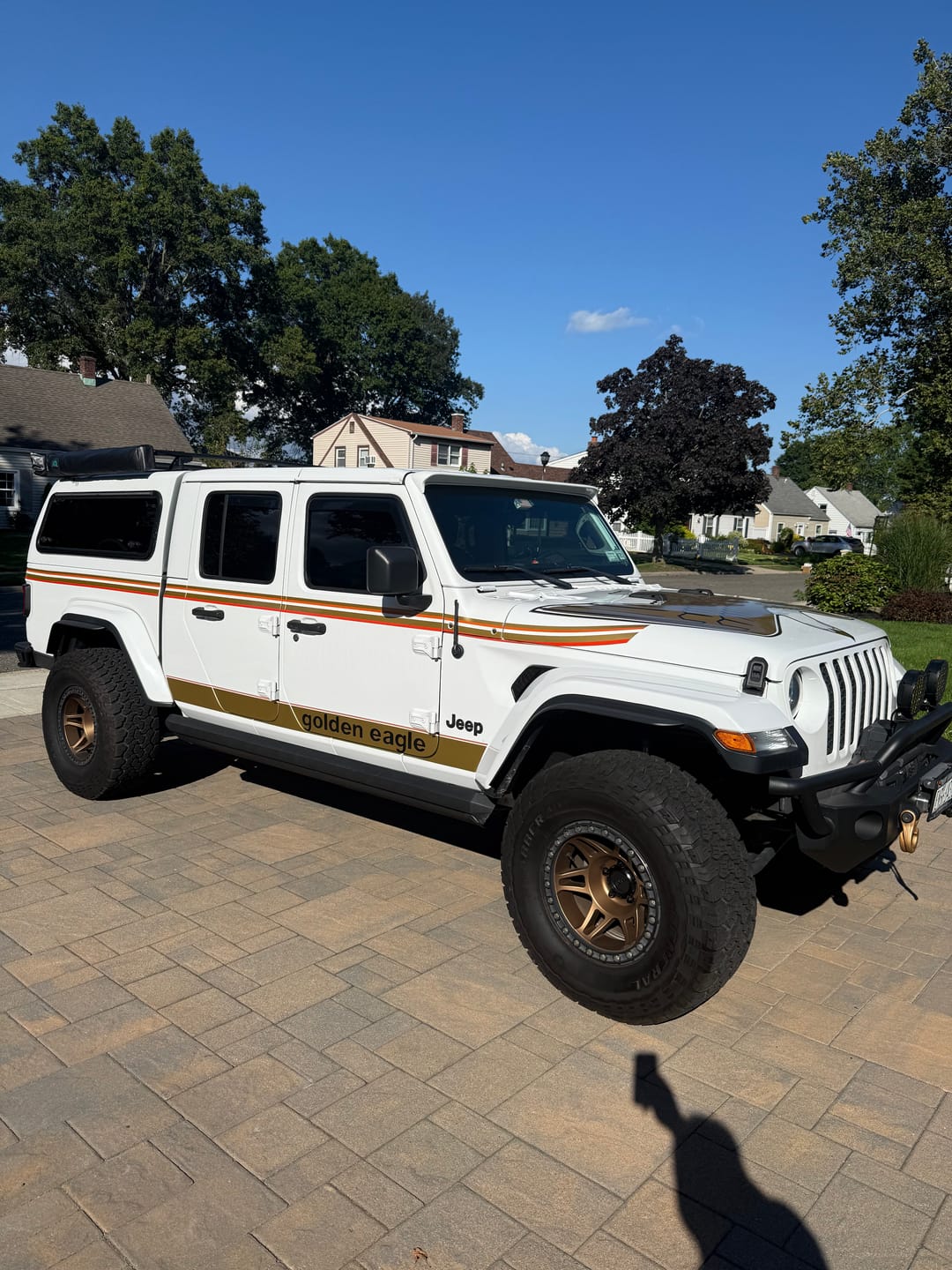 Customer photo review of OEM Cowl Wiper Panel Color Matched  JL JT 2018+  (14+Lead Time)