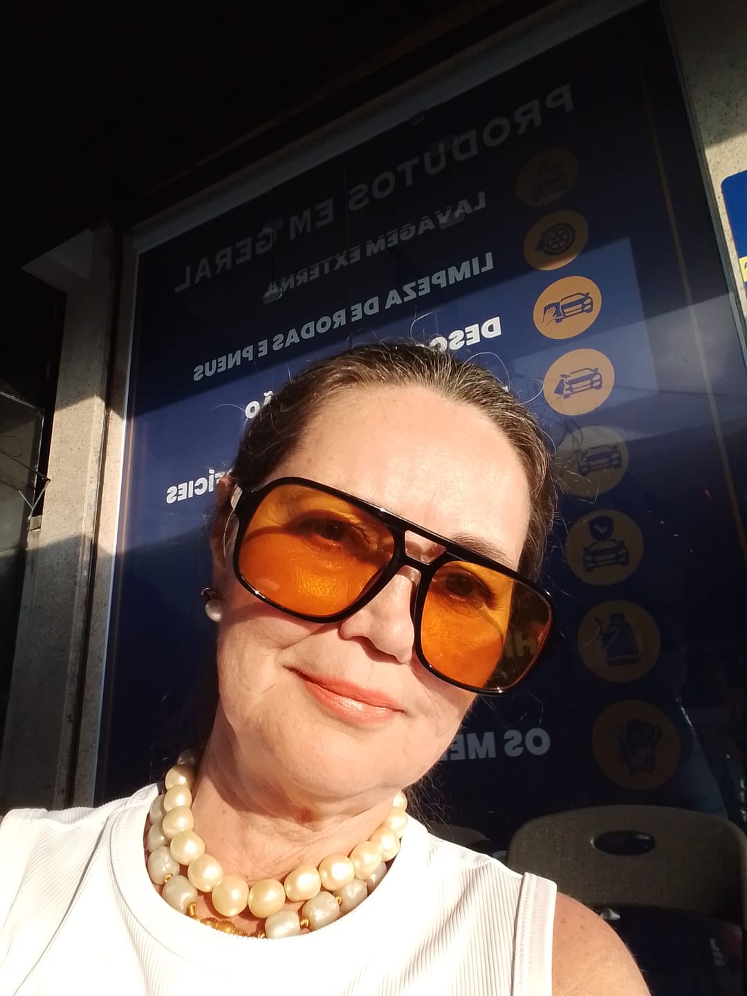 Customer photo review of Óculos Marino