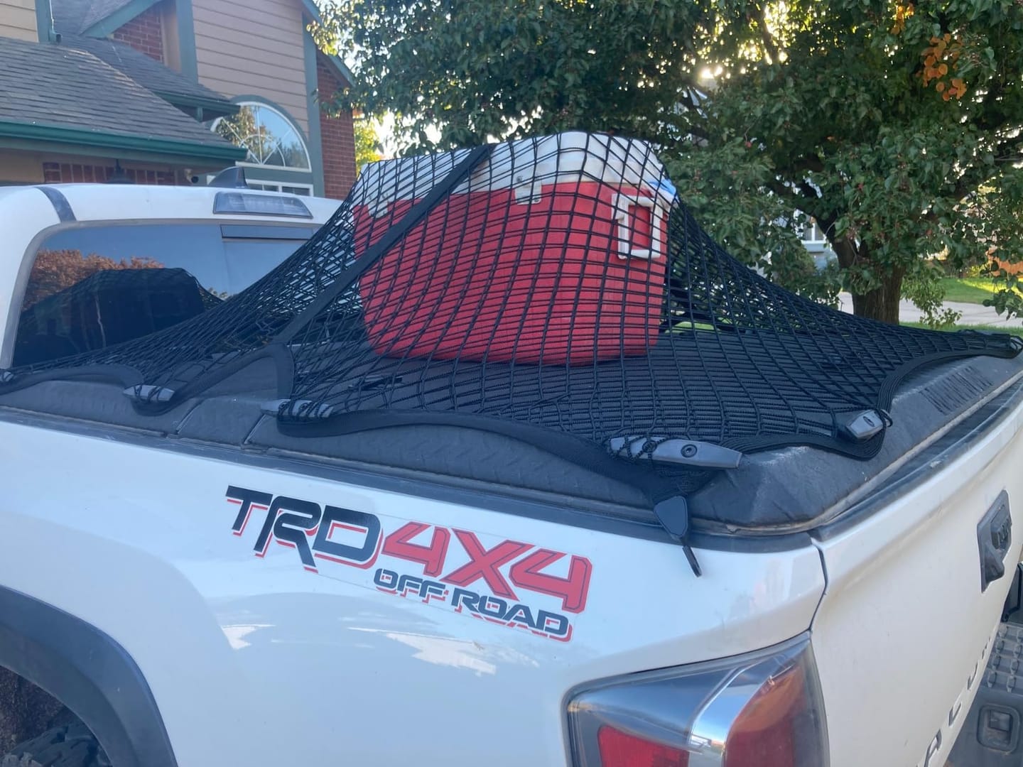 Customer photo review of LockeDown™ Elastic Cargo Net