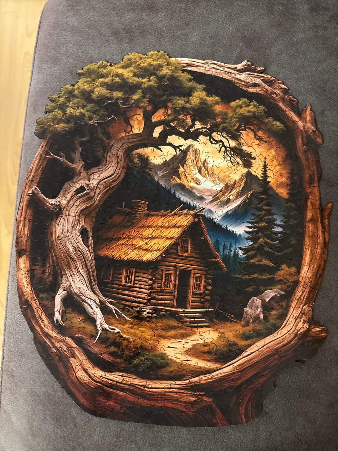 Customer photo review of Ağaç Ev - Ahşap Puzzle