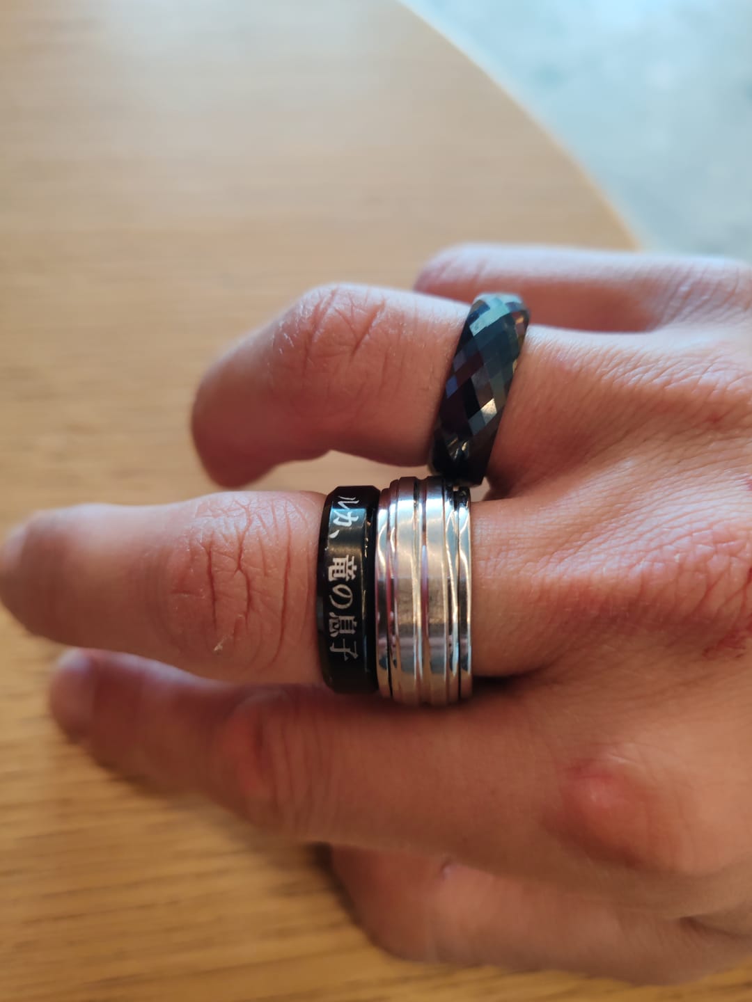 Customer photo review of Anello giapponese personalizzato