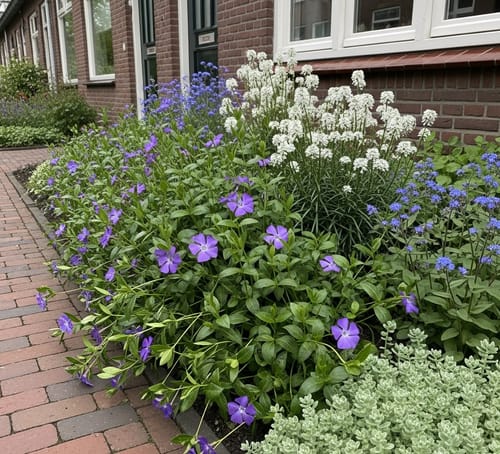 Customer photo review of Grote maagdenpalm - Vinca major (ook per/m2)