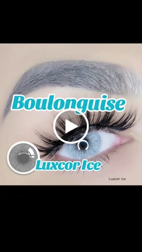 Customer video review of Meetone Luxcor Ice Contact Lenses
