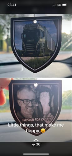 Benedikt W. review of Duftbäume mit Ihrem Logo, QR-Code oder Text – sichtbar, duftend und unvergesslich. image 1 out of 1