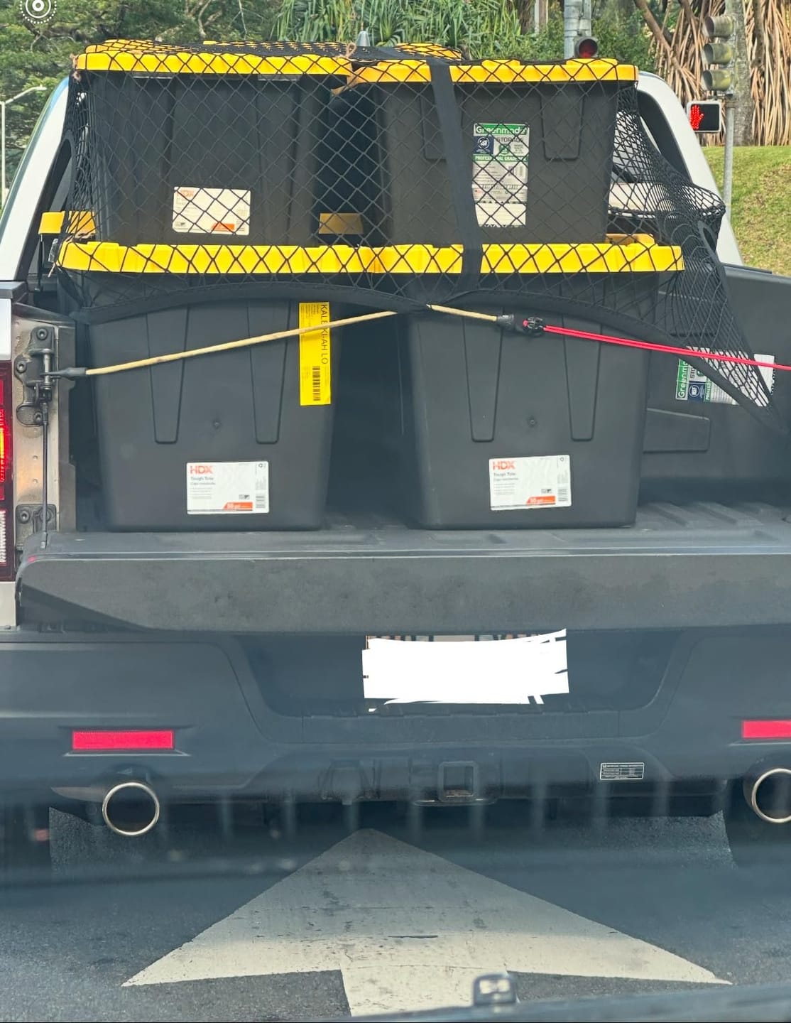 Customer photo review of LockeDown™ Elastic Cargo Net