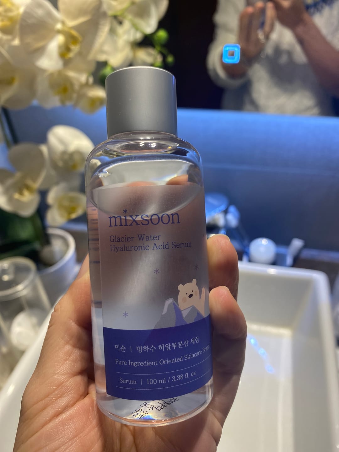 Customer photo review of [MIXSOON] Glacier Water Hyaluronic Acid Serum 100ml