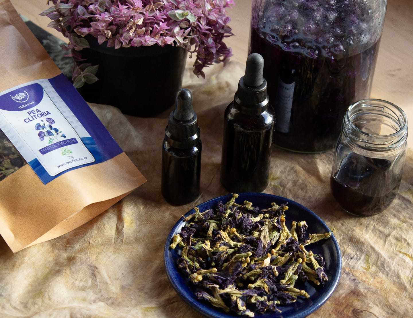 Customer photo review of Butterfly Pea Clitoria