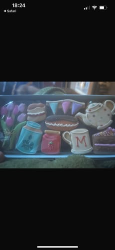 Customer photo review of Afternoon Tea Biscuit Box
