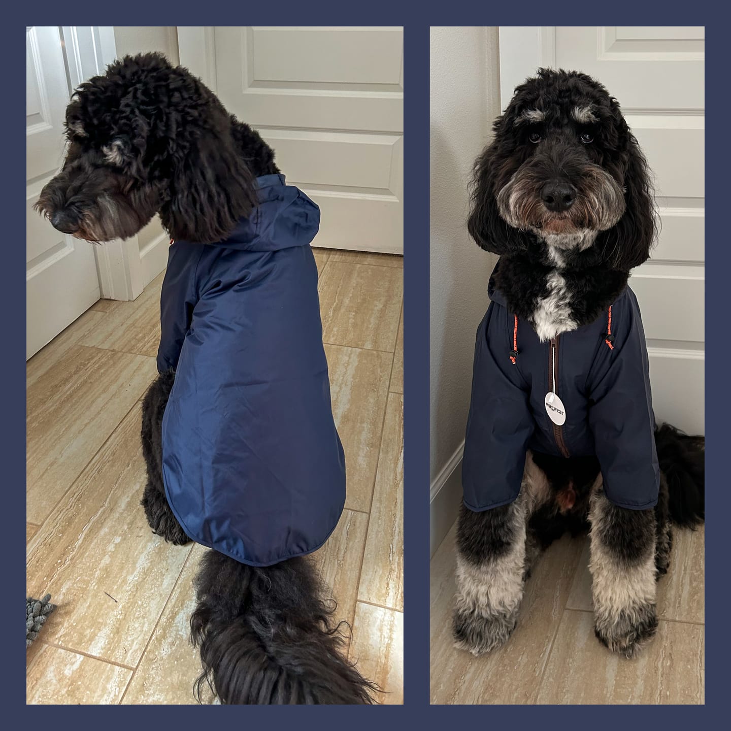 Customer photo review of Nylon Rainbreaker