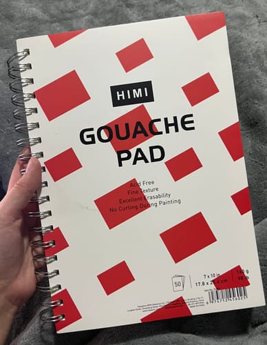 Customer photo review of Himi - Croquera Gouache Pad 50 h 17,8 x 25,4 cm