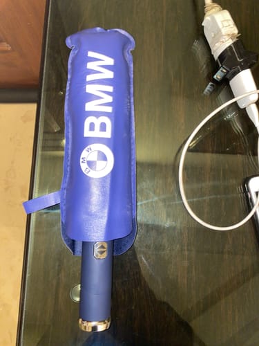 Customer photo review of Lot Imported UV Protective BMW Windproof Folding Umbrella