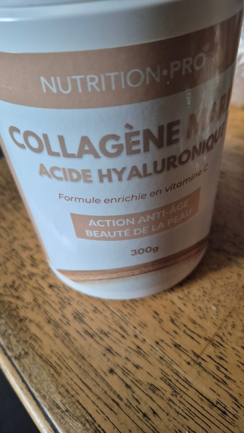 Customer photo review of COLLAGÈNE MARIN NATICOL® / ACIDE HYALURONIQUE (EN POUDRE) - 300G