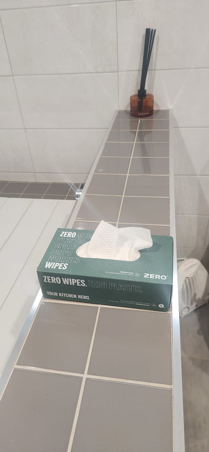 Customer photo review of Cleaning Wipes