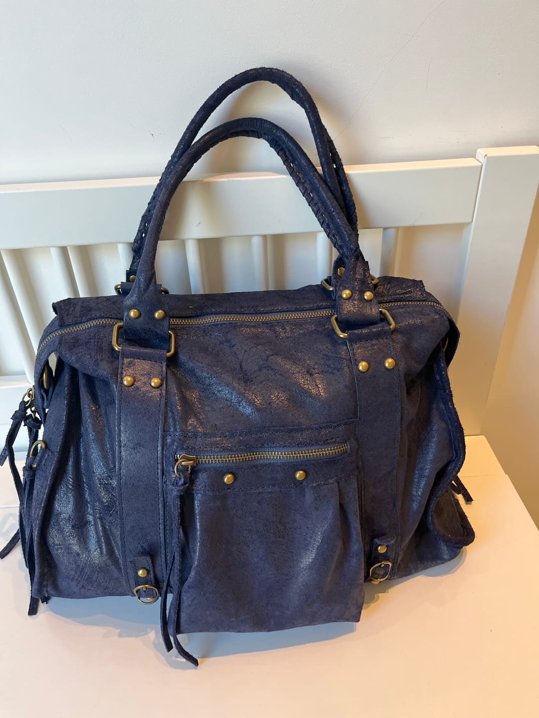 Customer photo review of It girl bag navy