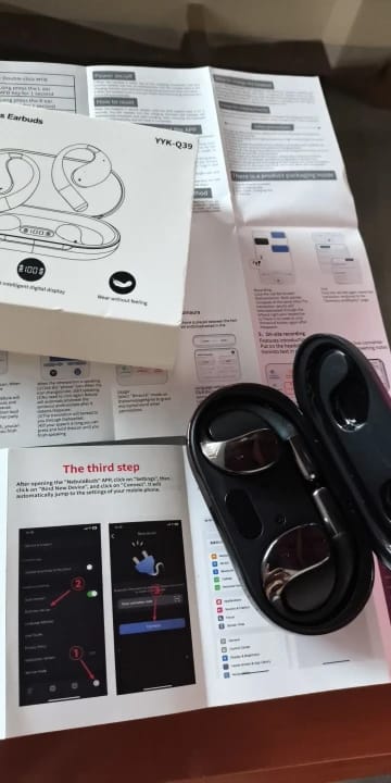 Customer photo review of אוזניות מתרגמות - YYK-Q39