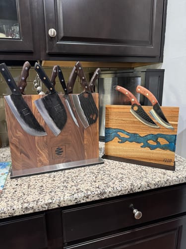 Customer photo review of Daozi 8" Butcher Knife