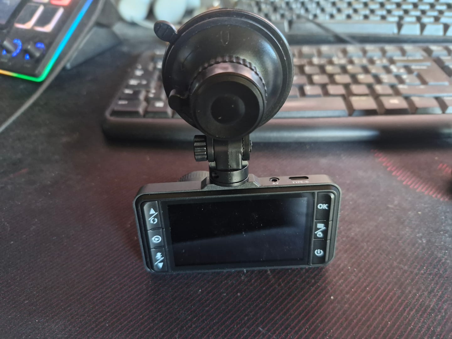 Customer photo review of Dashcam 4K Pro – Enregistrement Ultra HD avec caméras avant/arrière, vision nocturne et surveillance 24h/24