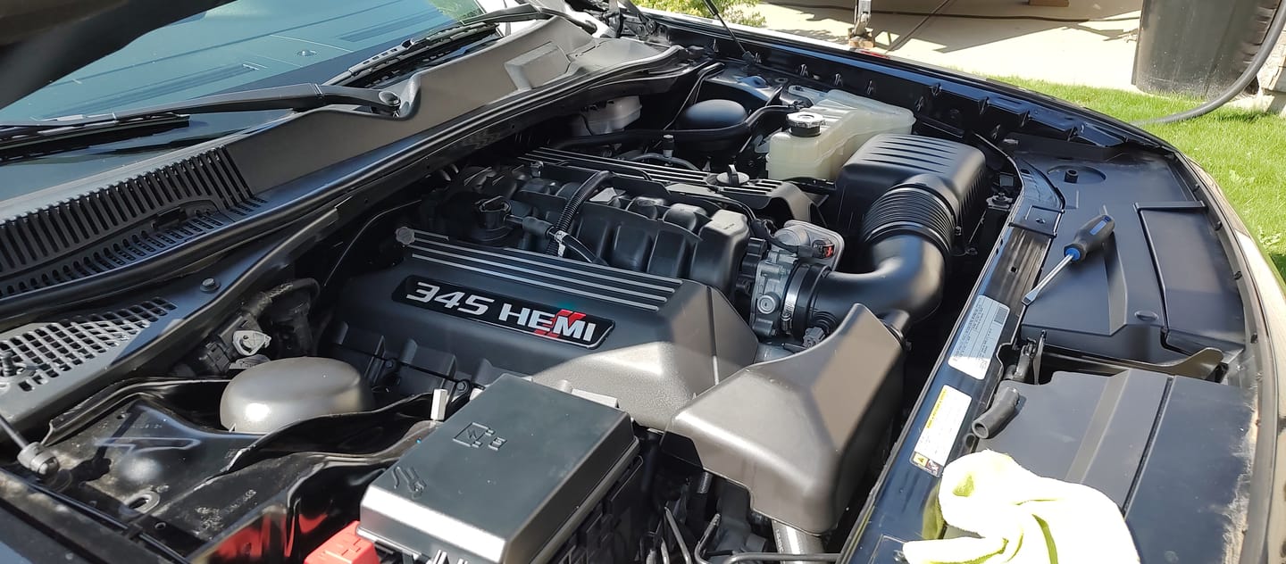 Customer photo review of "345 HEMI" Half Cover Inlay