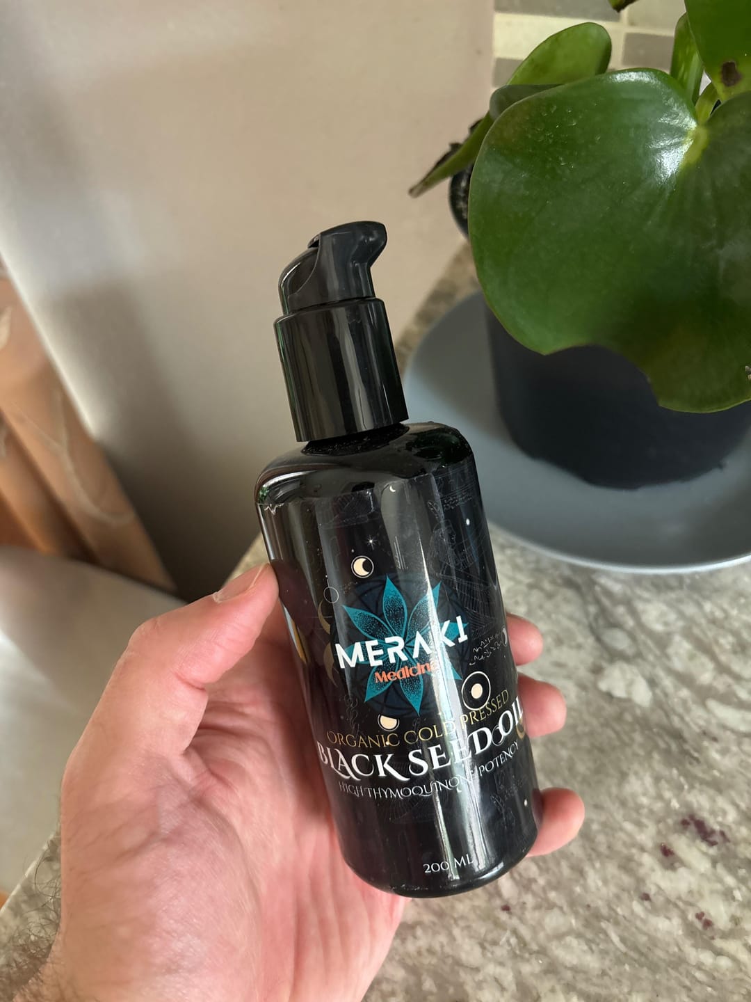 Customer photo review of High Potency Cold-Pressed Organic Black Seed Oil with 3% Thymoquinone