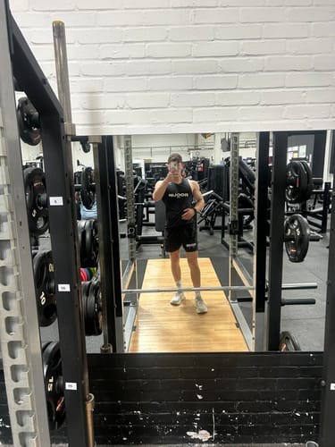 Customer photo review of ROCUP X GYMSHARK Mens Tank