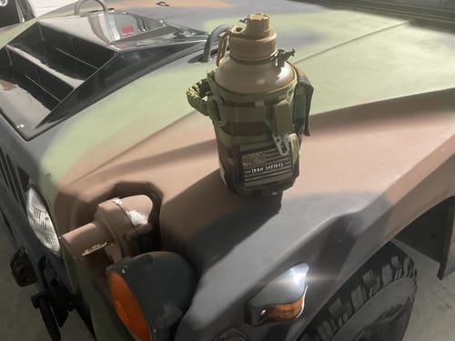 Customer photo review of 64oz Battle Bottle Water Bottles