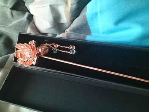 Customer photo review of Kanzashi Fleur Pivoine