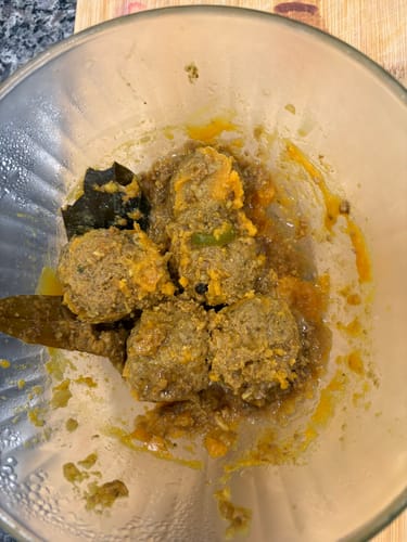 Customer photo review of Halal Goat Cubes-Gosht