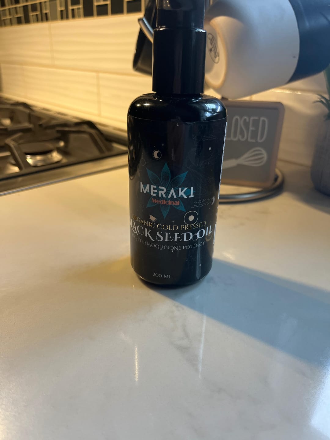 Customer photo review of High Potency Cold-Pressed Organic Black Seed Oil with 3% Thymoquinone