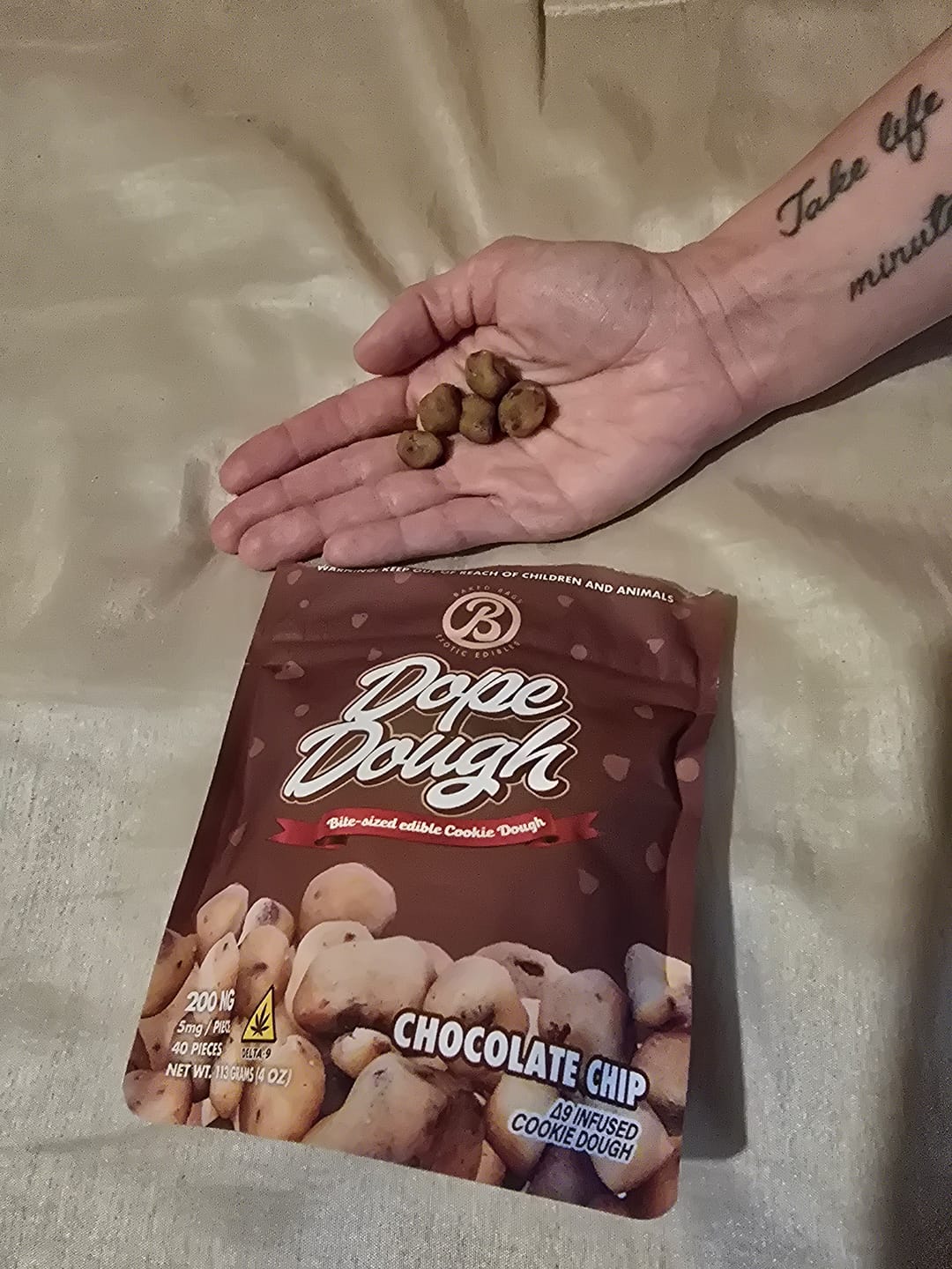 Customer photo review of INFUSED POPCORN