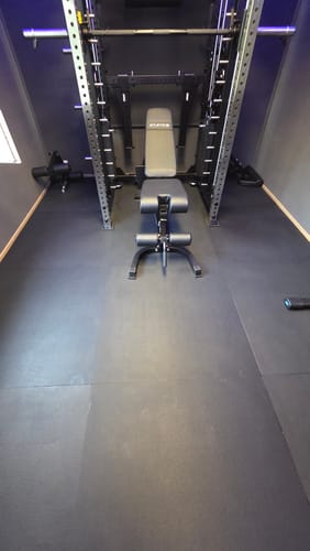 Customer photo review of 1m² MaxProtect Bodenschutzmatte 25mm 100x100cm