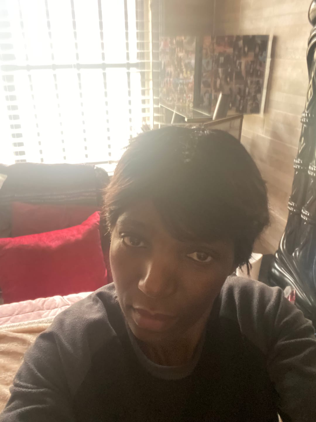 Customer photo review of Chic Pixie Cut Wig - Trendy and Natural Human Hair