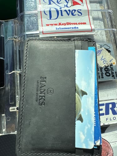 Customer photo review of Hamlin Card Holder with ID Window