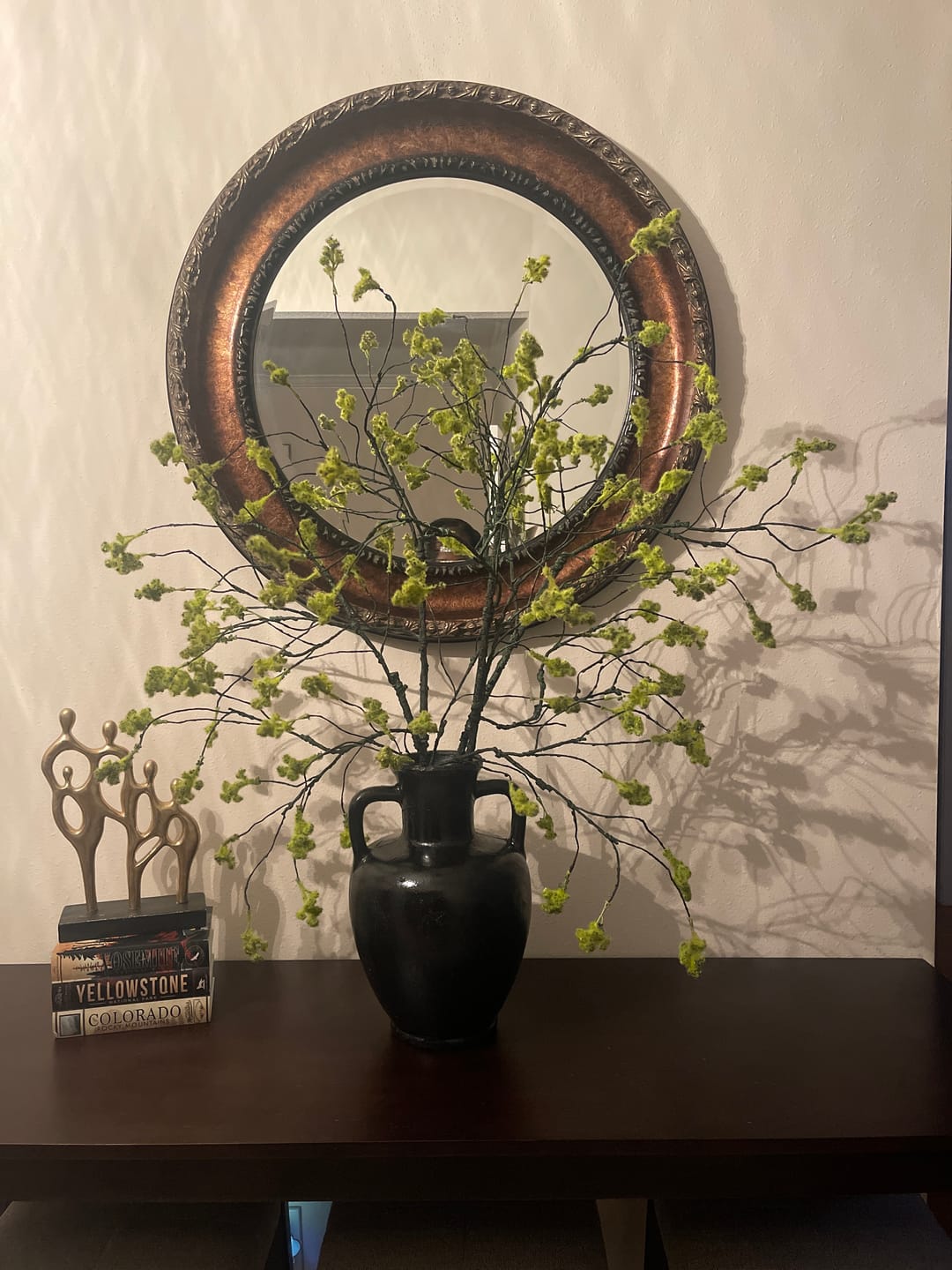 Customer photo review of Artificial Branch with Green Buds, High Quality Artificial Flower, DIY Flora, Home Decoration, Gifts, Home Decor by DesignedBy The Boss