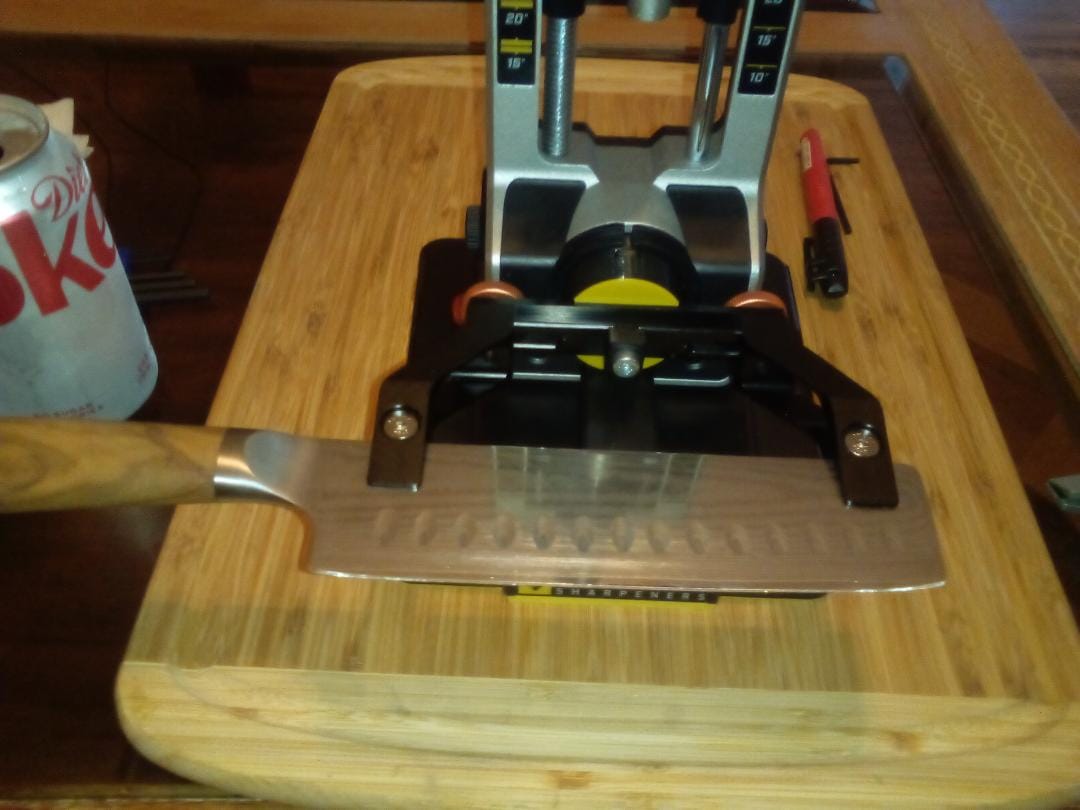 Customer photo review of Planeshift Clamps Upgrade for Work Sharp Professional Precision Adjust