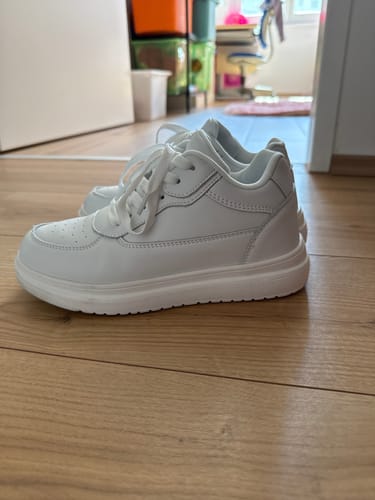 Customer photo review of ELEVATESHOES WHITE CLASSY
