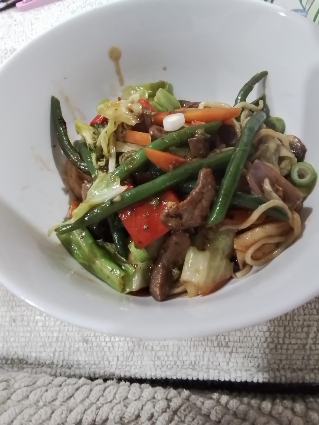 Customer photo review of Qetoe Low Carb Noodles - GLUTEN FREE - 4 PACK (4 x 200g)