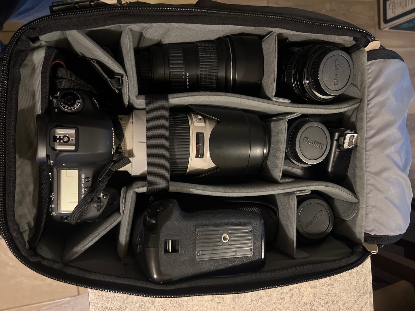 Customer photo review of Professional Photography Backpack