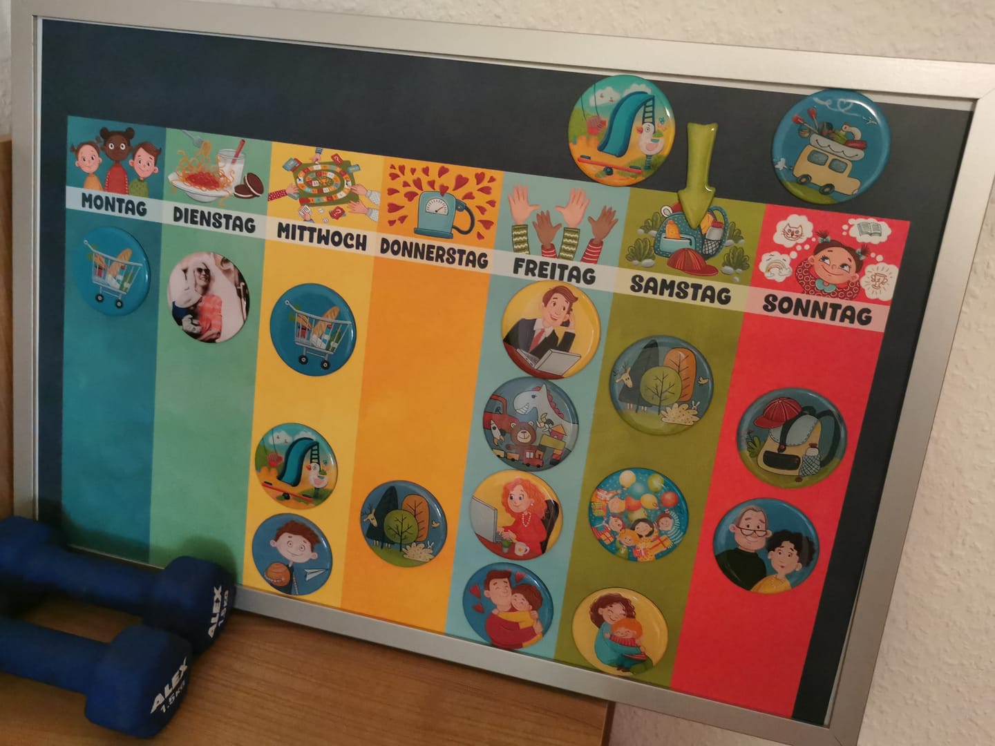 Customer photo review of Routine- und Wochenplan für Kinder
